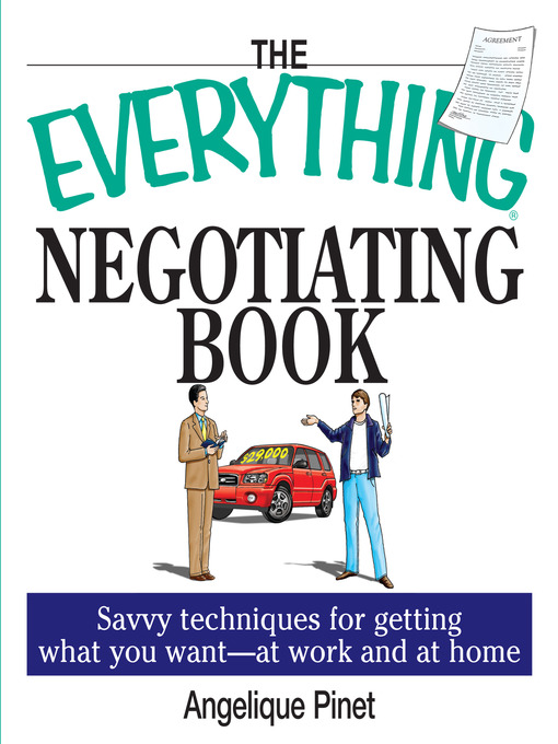 Title details for The Everything Negotiating Book by Margaret Kaeter - Available